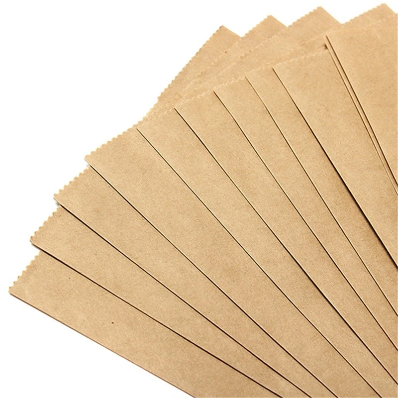10 шт./компл. коричневый подарочные пакеты из крафт-бумаги коробка для конфет упаковка подлежит вторичной переработке ювелирных изделий Еда хлеб покупок вечерние сумки для бутика
