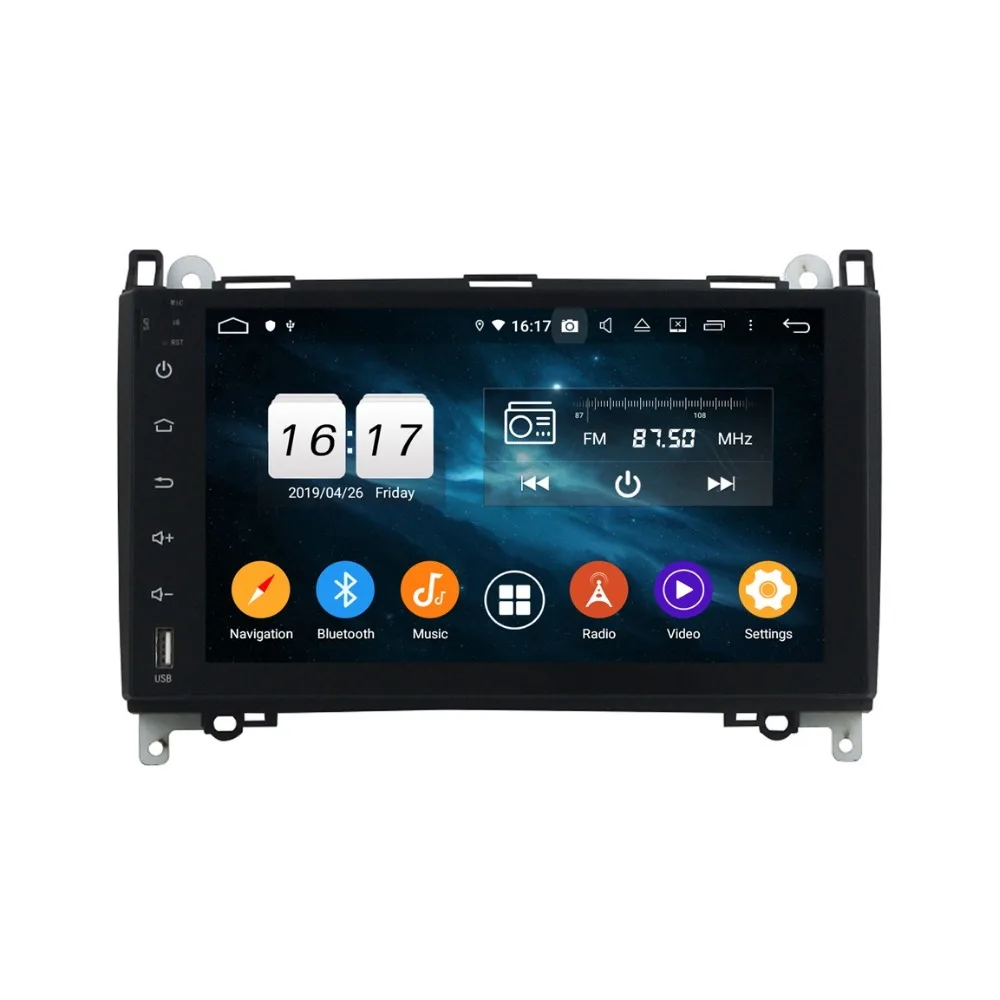 Flash Deal Octa Core 2 din 9" Android 9.0 Car DVD Radio GPS for Mercedes Benz B200 W169 W245 Viano Vito 4GB RAM Bluetooth 4.2 WIFI 32GB ROM 3