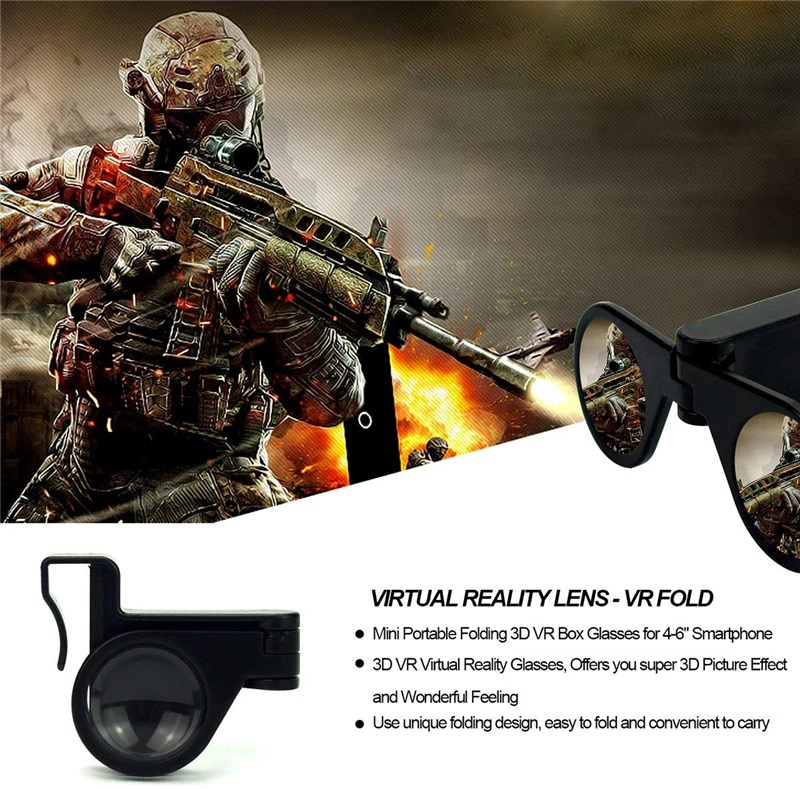 Mini Foldable 3D Virtual Reality VR Glasses for Samsung Galaxy S8 S9 Plus Xiaomi Smartphone 3d Movies 3 D Glass Lens Vrbox Box Mini Foldable 3D Virtual Reality VR Glasses for Samsung Galaxy S8 S9 Plus Xiaomi Smartphone 3d Movies 3 D Glass Lens Vrbox Box