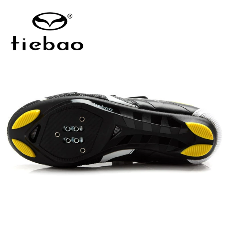 Tiebao MAGIC TAPE самоблокирующиеся кроссовки для мужчин профессиональная дорожная обувь Велосипедное оборудование обувь для шоссейного велоспорта самозапирающаяся обувь для езды
