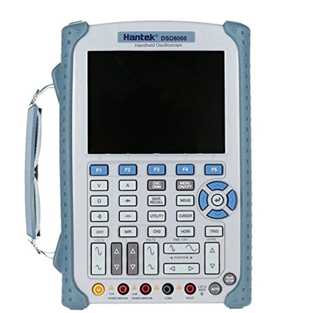 Special Price Hantek DSO8060 Five-in-one Handheld Oscilloscope DMM/ Spectrum Analyzer/Frequency Counter/Arbtrary Waveform Generator