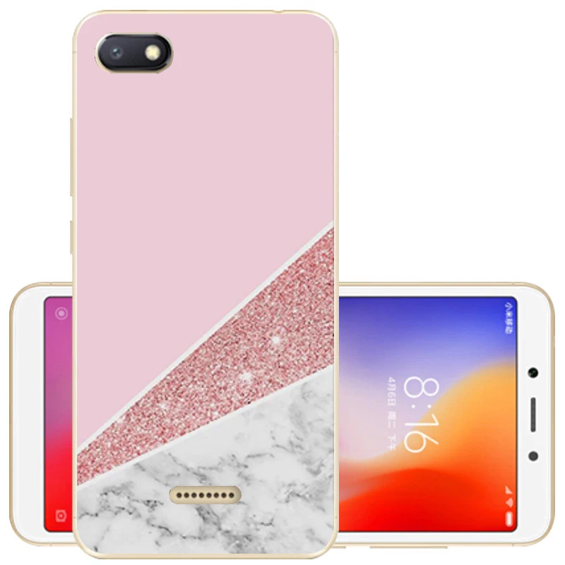 For Xiaomi Redmi 6A Case Redmi 6A Case Soft Silicone Back Cover Phone Case For Xiaomi Redmi 6A Redmi 6 A Redmi6A Redmi6 Fundas - Цвет: 3