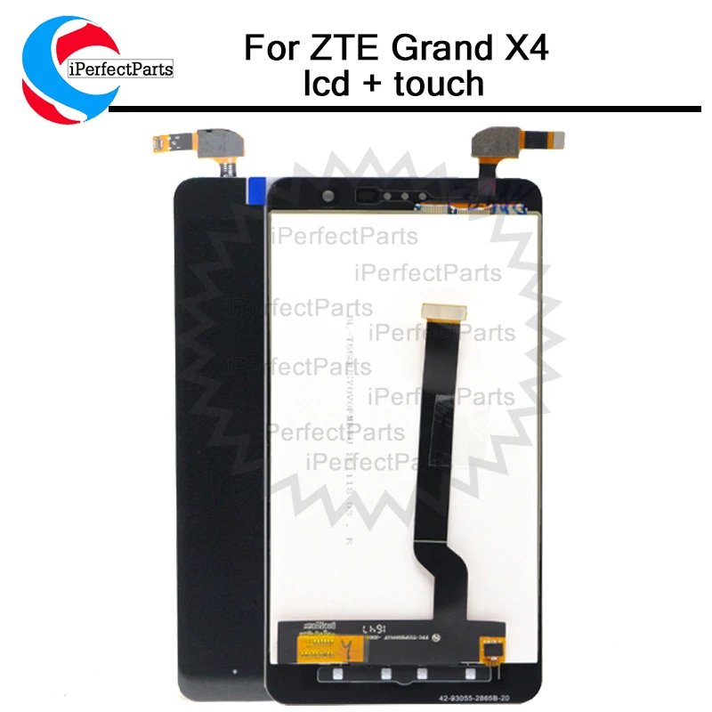 

For ZTE Grand X 4 X4 Z956 Z957 LCD Screen Display with Digitizer Touch Panel Black+tools 5.5'' Mobile Phone For ZTE Grand X4 LCD