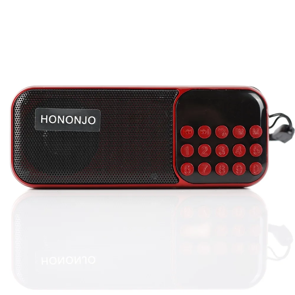 

c-26 Portable Mini FM Radio Speaker Music Player TF Card USB For PC iPod Phone with LED Display outdoor Dancing mp3 HiFi