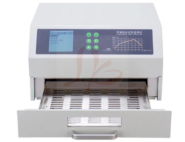 

Digital display reflow oven LY 962 800w 26 x 20 cm working area infrared IC heater, no tax to Russia