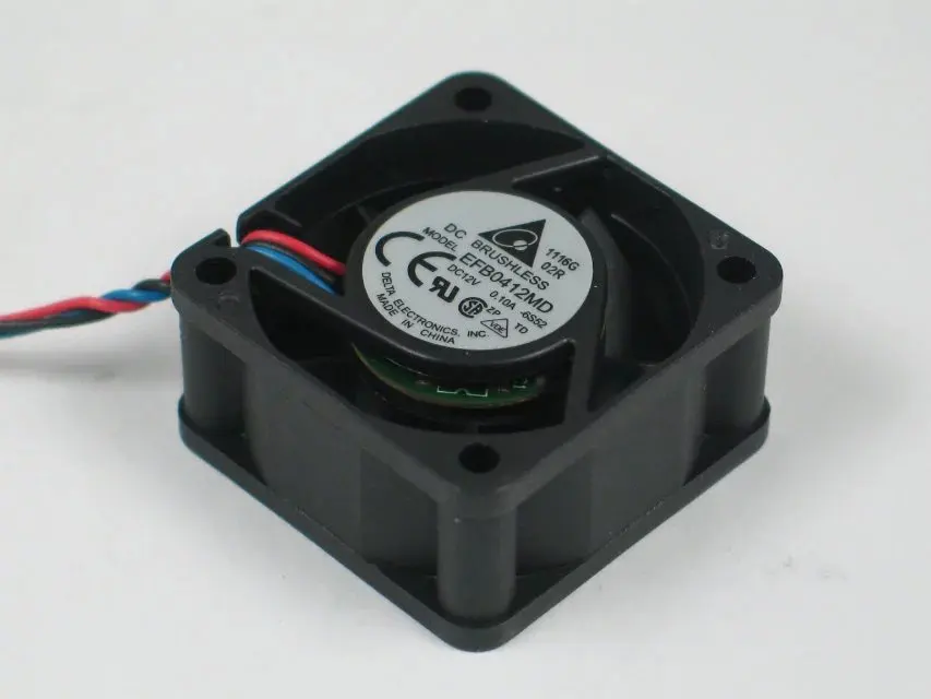 

Delta EFB0412MD 6S52 DC 12V 0.10A 40x40x20mm Server Cooling Fan