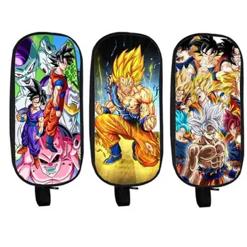 

Japanese Anime Dragon Ball Cosmetic Cases Pencil Holder Boys Girls School Bags Goku Kids Case Stationary Bag School Supplies