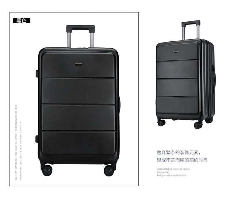 Портативный чемодан, 20-дюймовый посадка в бизнес-класс, ТСА пароль чемодан, стильный чемодан на колёсиках, бесшумный Универсальный колеса Багаж чемодан