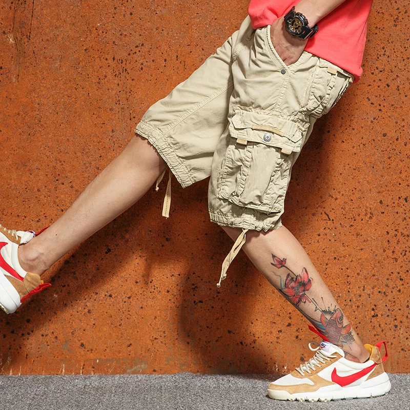 Cargo Shorts Men Cool Camouflage (8)