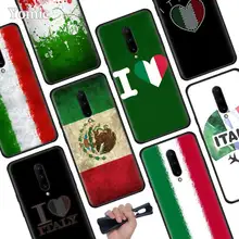 Italy flag Black Soft Case for Oneplus 7 Pro 7 6T 6 Silicone TPU Phone Cases Cover Coque Shell