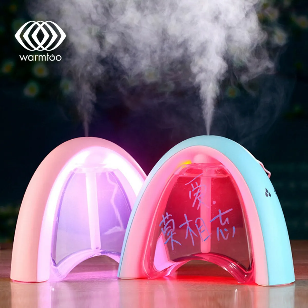 

Warmtoo 400mL LED USB Aromatherapy Diffuser Essential Aroma Mist Humidifier Air Purifier Air Purifier Essential Oil Aroma