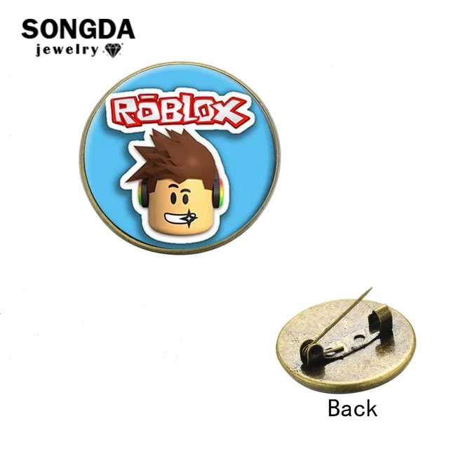 Us 076 45 Offsongda 2018 Cartoon Roblox Game Figures Brooch Pin Multifunction Backpack Hat Costume Handmade Badge Decorative Pins Fans Gifts In - 