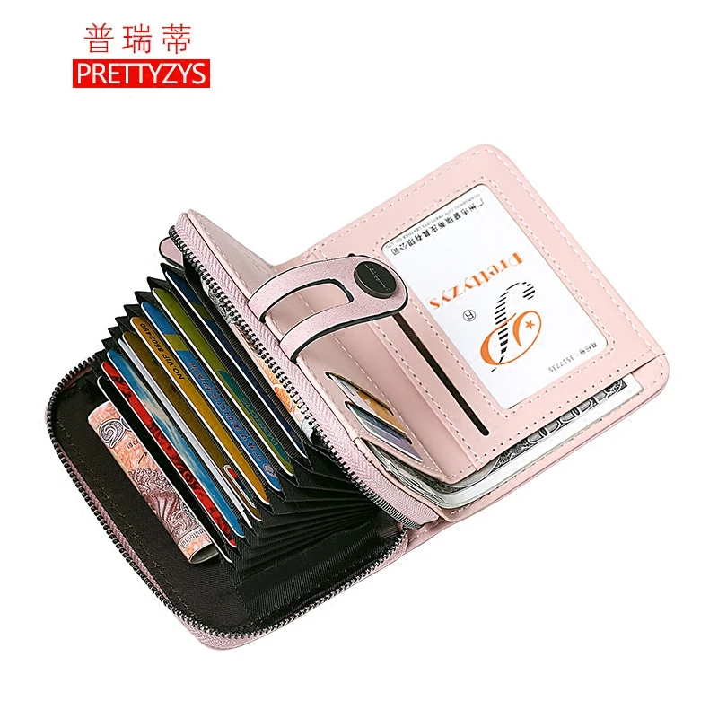 

Cute Korean Version Short Paragraph Female Bag card wallet