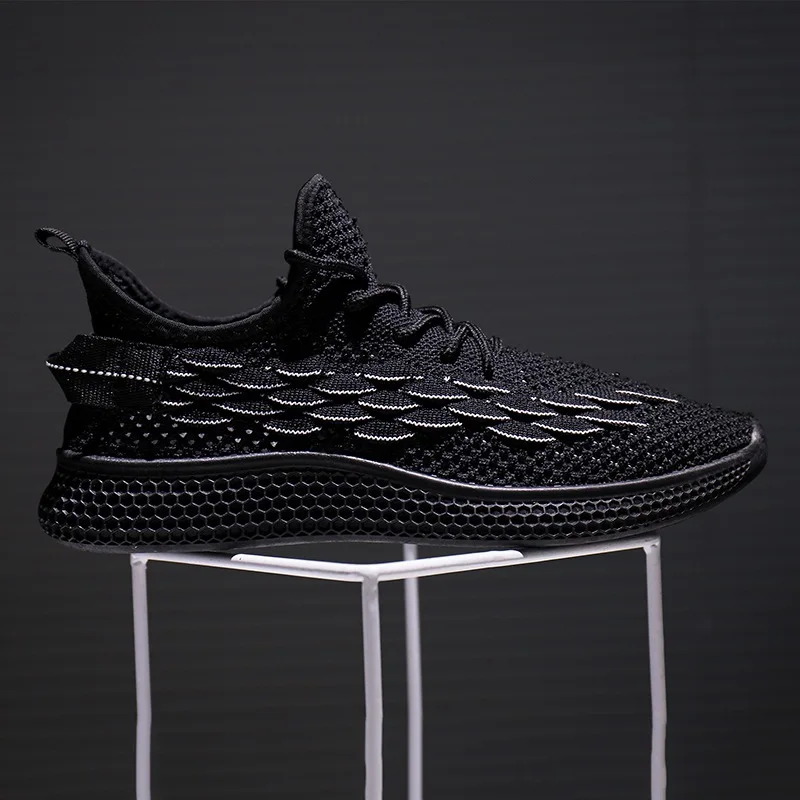 Male Shoe Shoe Motion Casual Platform Shoes Ventilation Net Shoes Run All-match Shoes Zapatos De Hombre Scarpe Sneaker Loafers