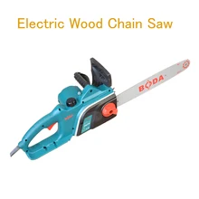 16 Inch Electric Wood Chain Saw 1600W Household Wood Logging Saws Electric Woodworking Saw