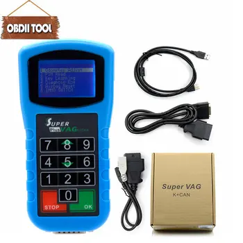 

Professional Super VAG K+CAN 2.0 plus Diagnosis + Mileage Correction + Pin Code Reader Super VAG K CAN plus 2.0 Key Programmer