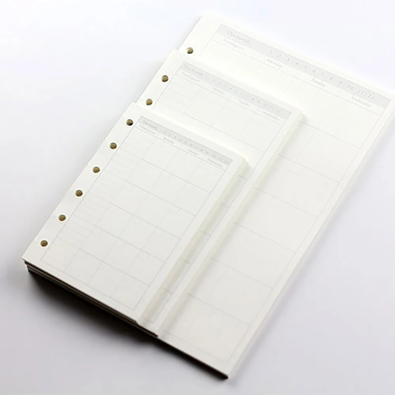 TUNACOCO A6 A7 MUJI Стиль ПВХ обложка книги наполнитель Бумага ежедневные заметки