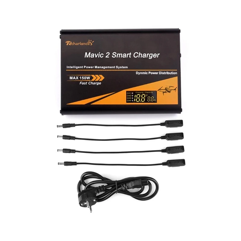 

6 in1 DJI Mavic 2 Battery Charger Charging Hub for Mavic 2 Pro/Zoom Battery Remote Control Mobile Drone Accessories