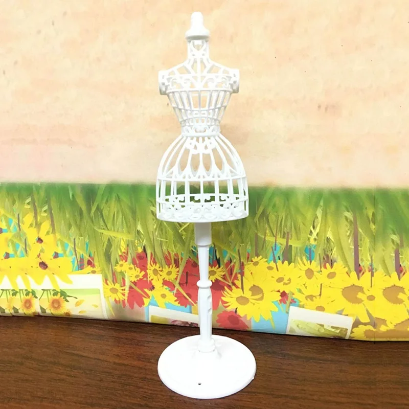 

1Pc Doll Accessories Display Holder Dress Clothes Gown Model Stand For Doll Play DIY Toy
