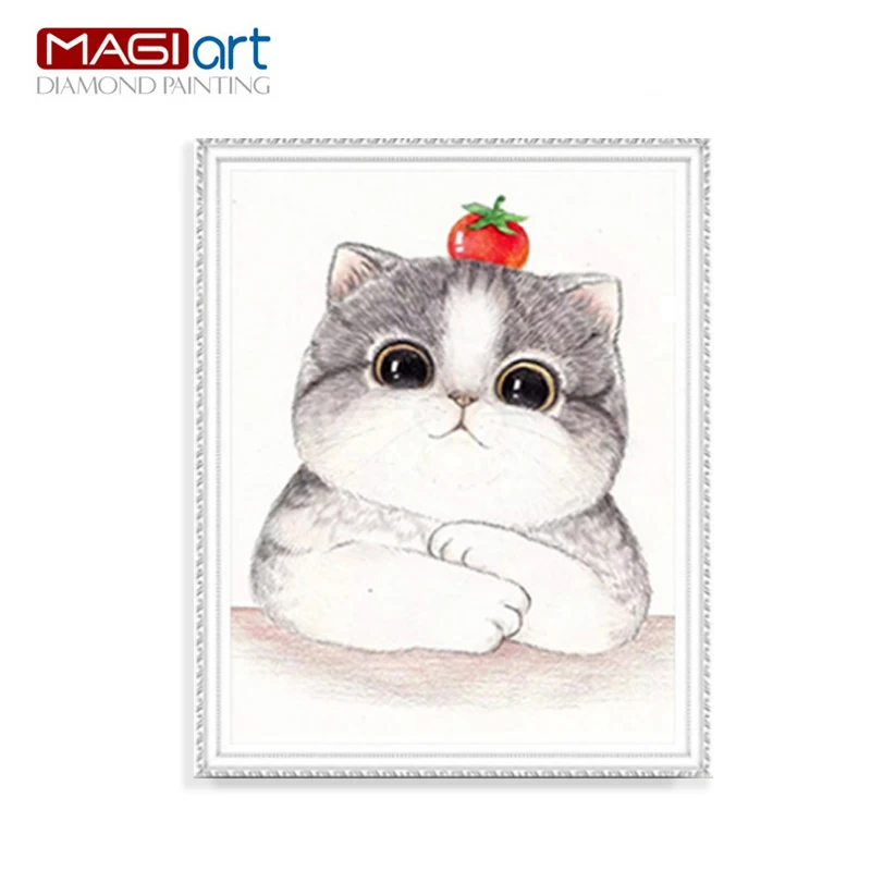 

Diamond painting accessories,Diamond embroidery,5D DIY mosaic Diamant, picture of rhinestones,full round daimond cartoon ZMC031