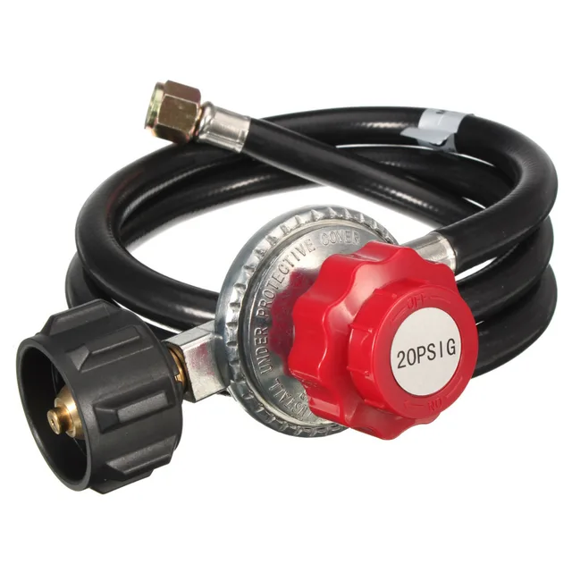 20PSI Propane Gas Regulator Valve BBQ Grill Burner Wok Fryer Pressure