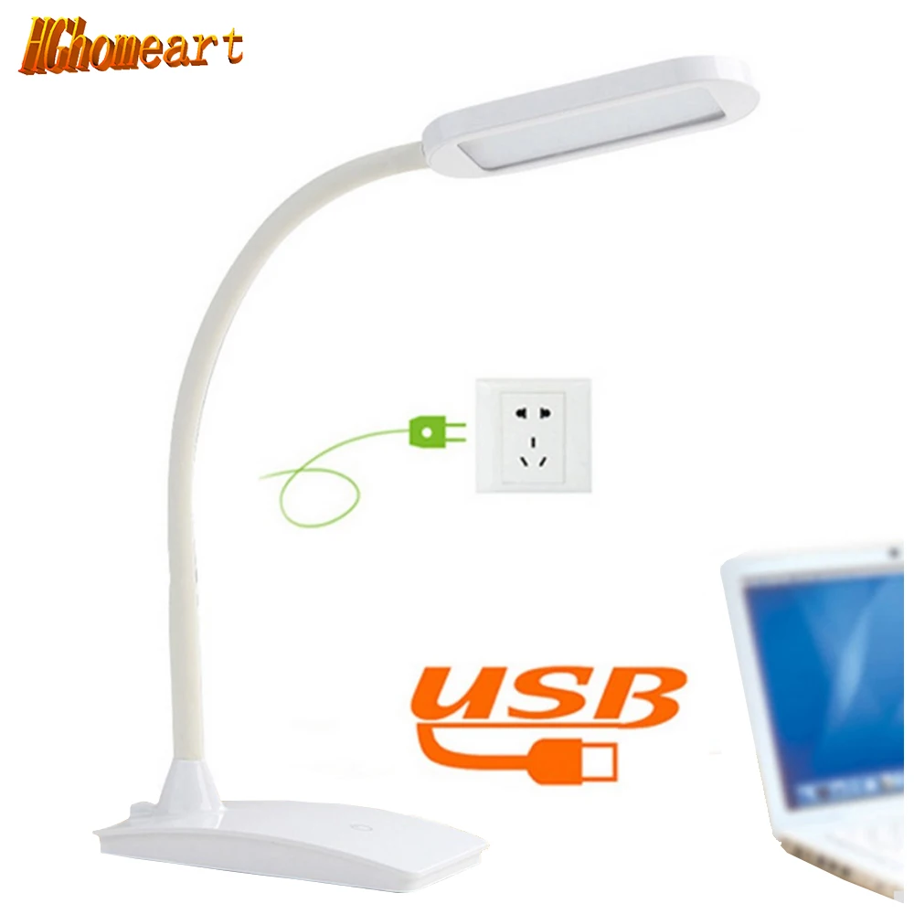 

3 modes touch table lamp usb led light lamp Flexible power bank led energy saving lamp led desk lamp 220v nightlight children's