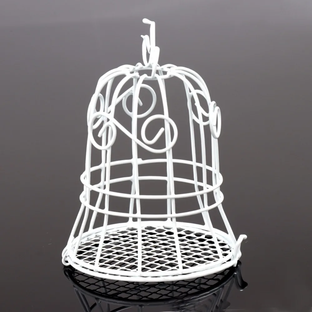 New Luxe White Bird Cage Wedding Party Gift Box Favor