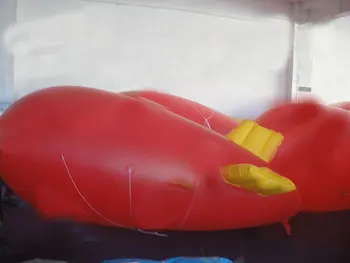 

4M Length Helium Inflatable Blimp Advertising Inflatables Giant/fire Balloon