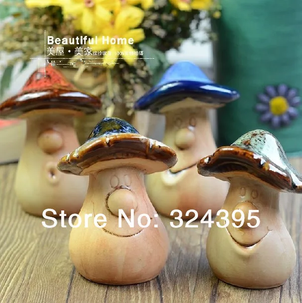 4pcs / set Villa cour balcon décoration de jardin champignons ... 4pcs / set Villa cour balcon décoration de jardin champignons ...