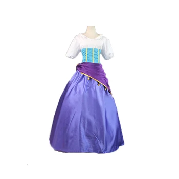 

Classic famous movie Hunchback of Notre Dame beautiful lady Esmeralda Cosplay Costume Halloween cosplay