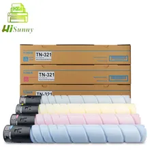 Cartouches de toner pour Konica Minolta C224 C284 C364 C7822 C224e C284e C364e, 4 pièces, ensemble, cmjn, TN321