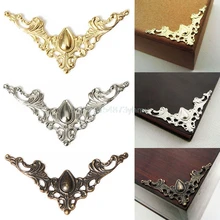 10pcs Vintage Bronze Tone Book Scrapbooking Albums Folders Corner Protectors #L057# new hot
