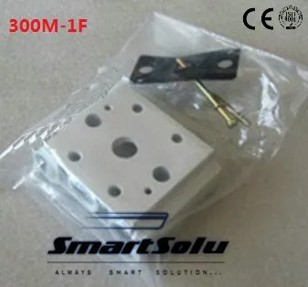 

4V300 4A300 Series 1 Station Airtac Solenoid Valve Manifold With Screws & Rubber 4v310-10 Base Board Free Shipping