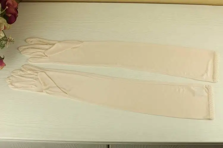 MS летние уличные длинные шелковые перчатки тутового шелкопряда шелковые перчатки для загара