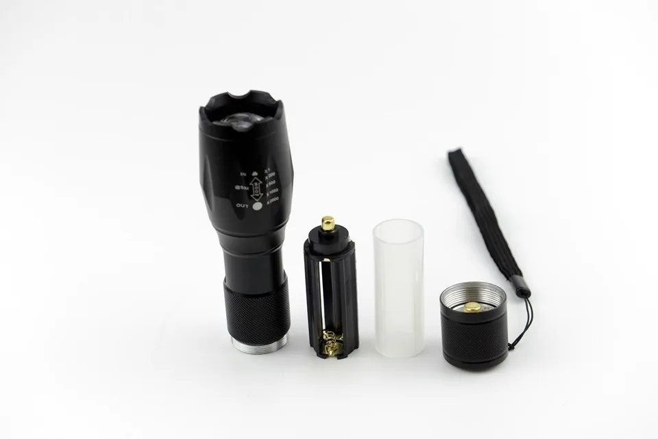 Самый яркий 5-режим Pocketman T6/L2/V6 светодиодный вспышка светильник с зарядным устройством масштабируемый заряжаемый фокус светильник фонарь Фонари 1*18650