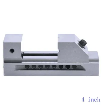 

High Precision Machine vise 4" inch Fast Moving Vise CNC Vise Gad Tongs Plain Vice For Surface Grinding Milling EDM Machine