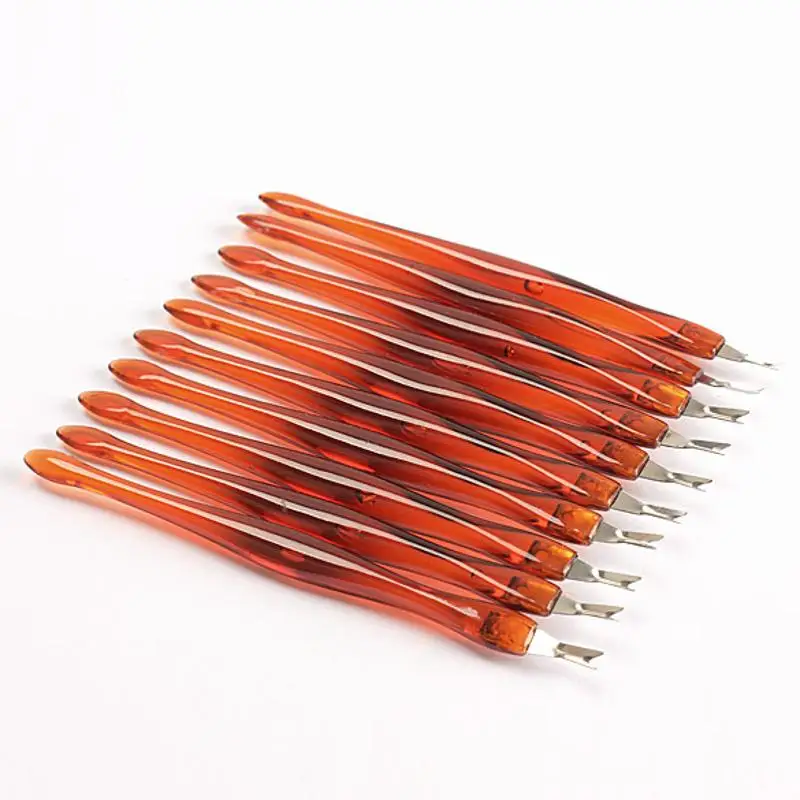 

10Pcs Cuticle Trimmer Pusher Remover Manicure Pedicure Care Nail Beauty
