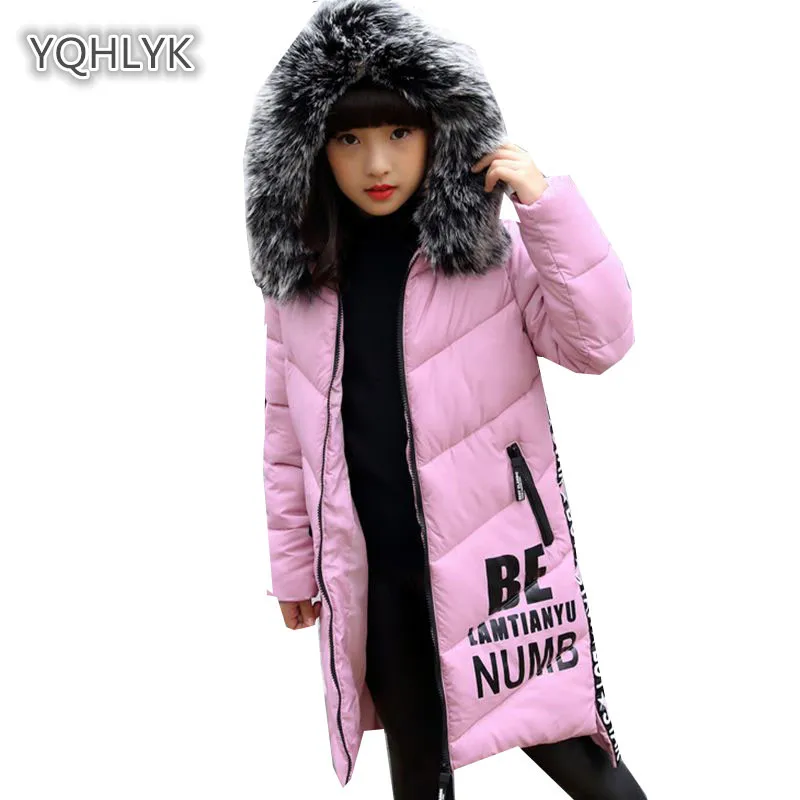 Children Winter Girl Cotton coat Letter Hooded Warm Cotton Thicken Girl Jacket Long Parkas Kids Outerwear & Coats LK111 цена Children Winter Girl Cotton coat Letter Hooded Warm Cotton Thicken Girl Jacket Long Parkas Kids Outerwear & Coats LK111 цены онлайн