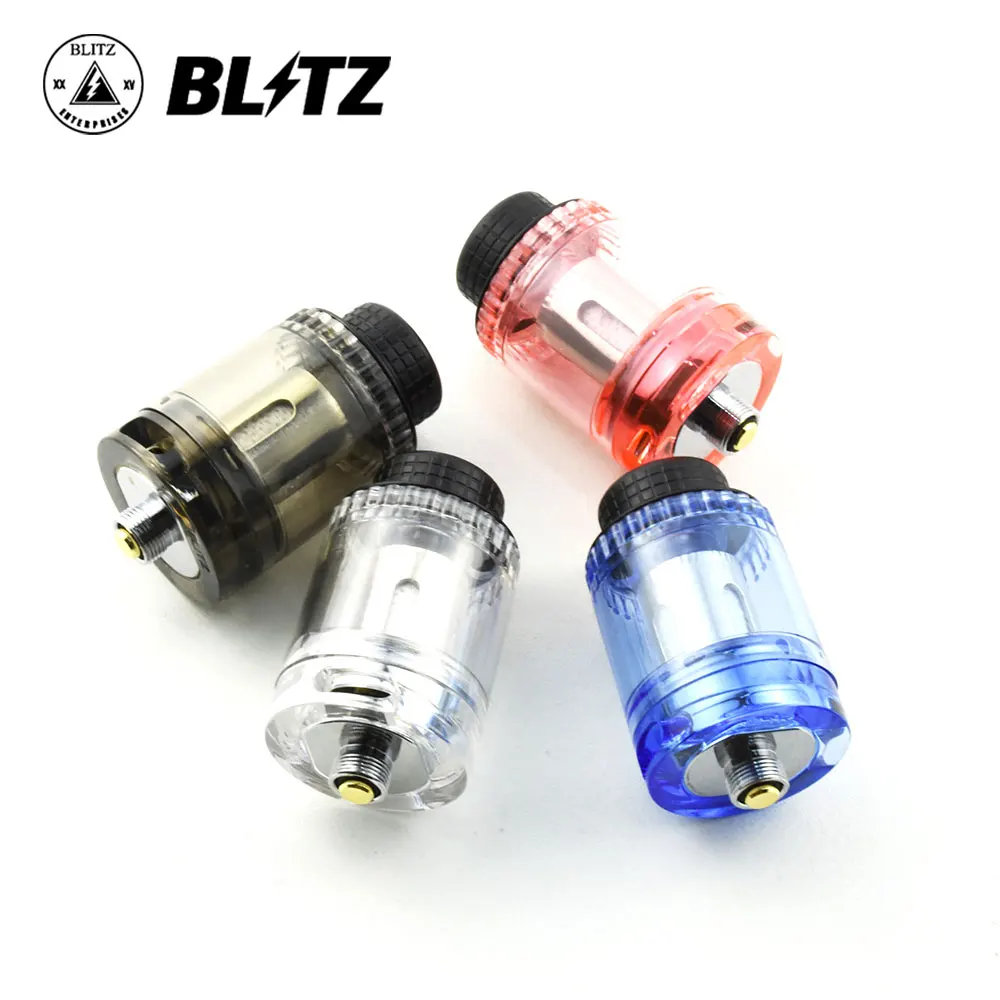 

Original 3pcs Disposable Blitz Mate Subohm Tank 4ml Capacity w/ Non-replaceable 0.15ohm Mesh Coil Vape Tank for 510 Vape Box Mod