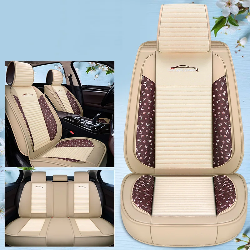 Специальное кожаное автокресло covers5 Подушка сиденья для Ford mondeo Focus 2 3 kuga Edge Explorer
