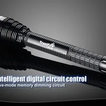 TrustFire TR-J18 7* Cree XM-L T6 8000 люмен 5-режиме светодиодный фонарик(2*26650/3*26650/3*18650
