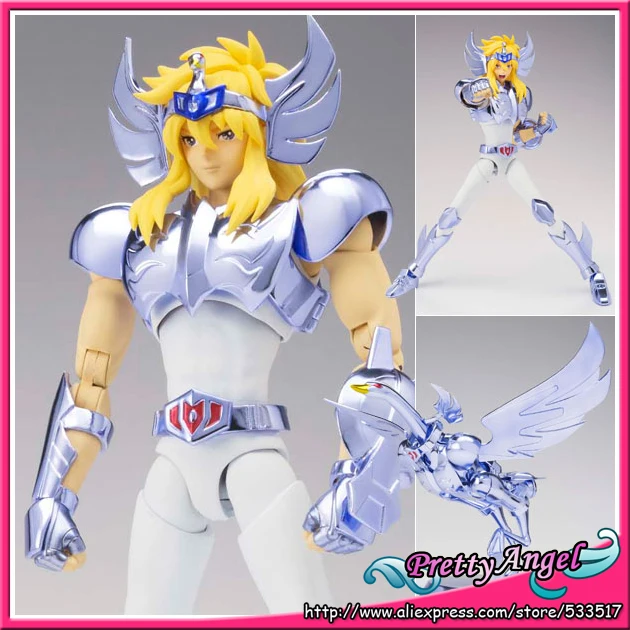 Японское аниме Оригинальная фигурка Bandai Saint Seiya Cloth Myth EX Cygnus Hyoga (новая бронзовая