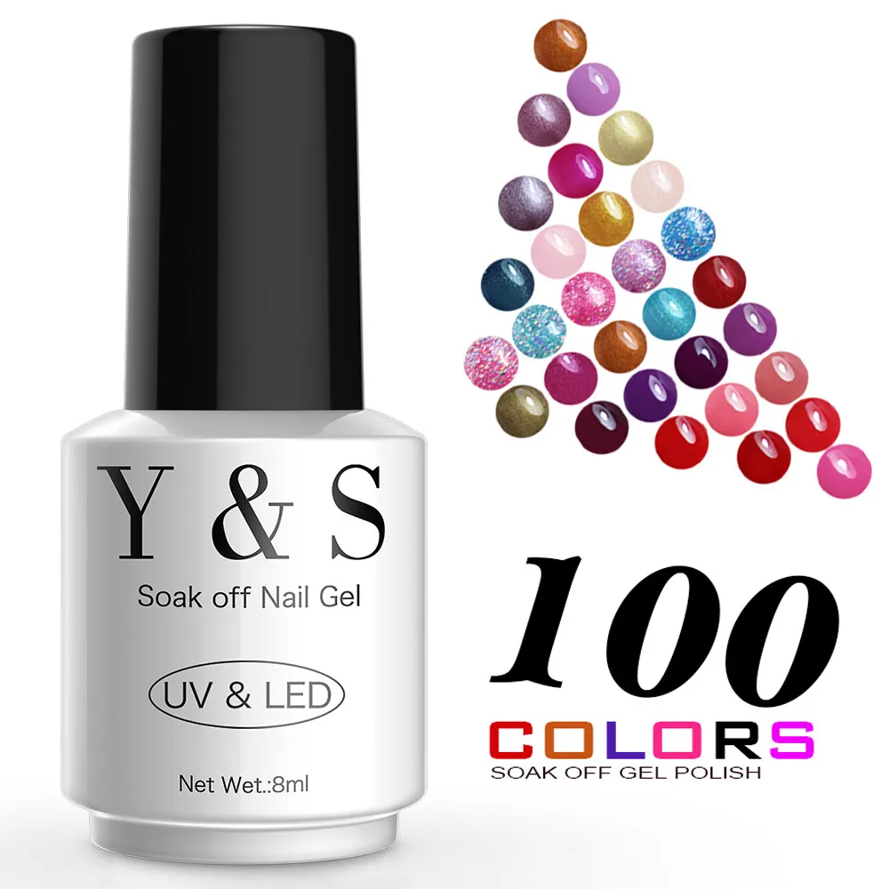 Y&S Nail Gel Polish New Led Long Lasting Gel Hot Sale Nail Art UV Soak