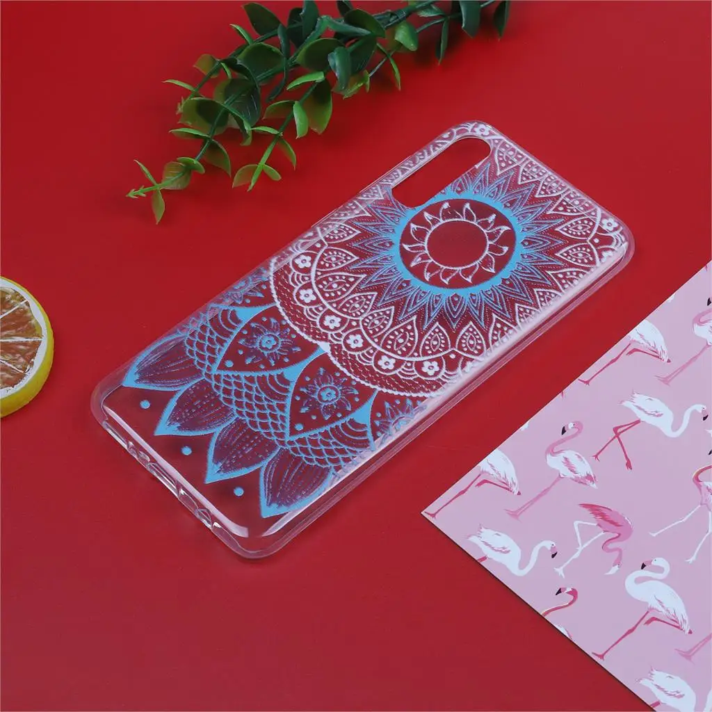 For Samsung A50 Case Animals Soft TPU Clear Bumper Coque For Samsung Galaxy A50 Silicone Phone Back Cover Capas A 50 A505 A505F