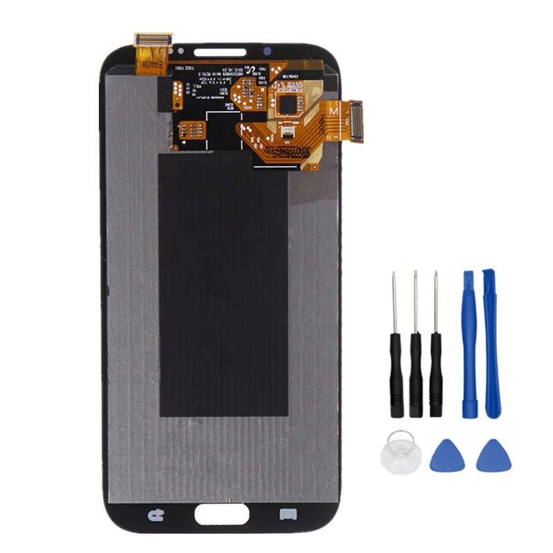 

100% Tested Working LCD For Samsung Galaxy Note 2 N7100 N7105 LCD Display Touch Screen Complete+Tools Free Shipping