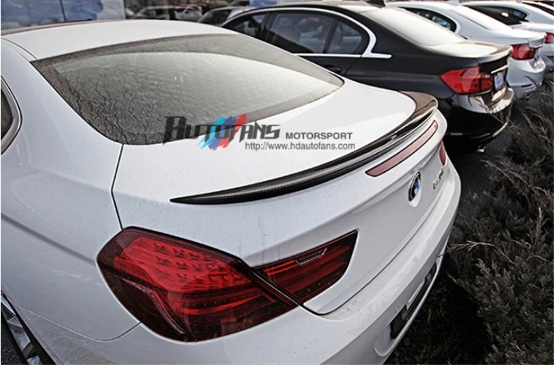 Спойлер HLONGQT из углеродного волокна для BMW 6 серии M6 Coupe F12 F13 640i 650i 2011 2017