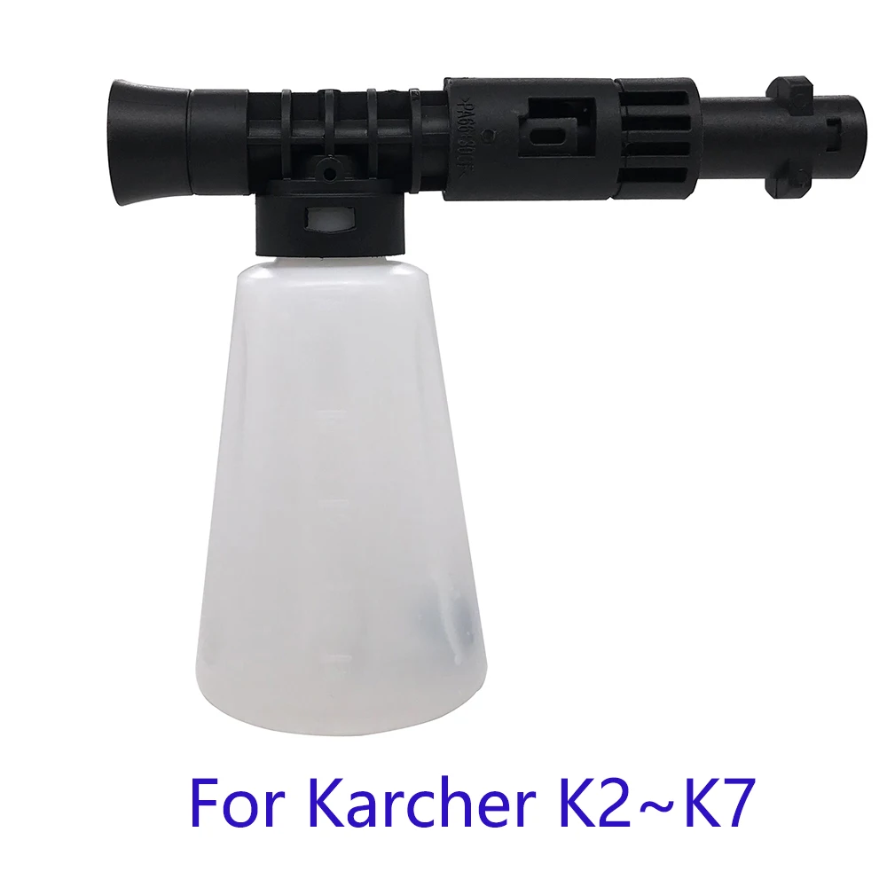 Мойка высокого давления пенная насадка/пенообразователь пушки/генератор пены/сопло пены/распылитель мыла для Karcher K-Series - Цвет: Бесцветный