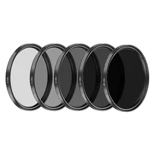 Фильтр ND для камеры ND2 ND4 ND8 ND16 ND32 фильтры 40,5/43/46/49/52/55/58/62/67/72/77/82 мм для цифровой зеркальной камеры Canon Nikon sony Камера