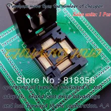 IC51-1004-958 Тесты гнездо TQFP100 QFP100 Тесты гнездо, гнездо для ИС