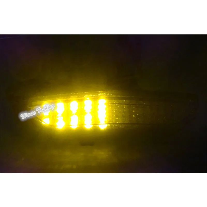 Waase e-помечено Хвост поворотов Встроенный LED Light курить в течение 2008 2009 2010 2011 2012 2013 kawasaki GTR1400 GTR 1400